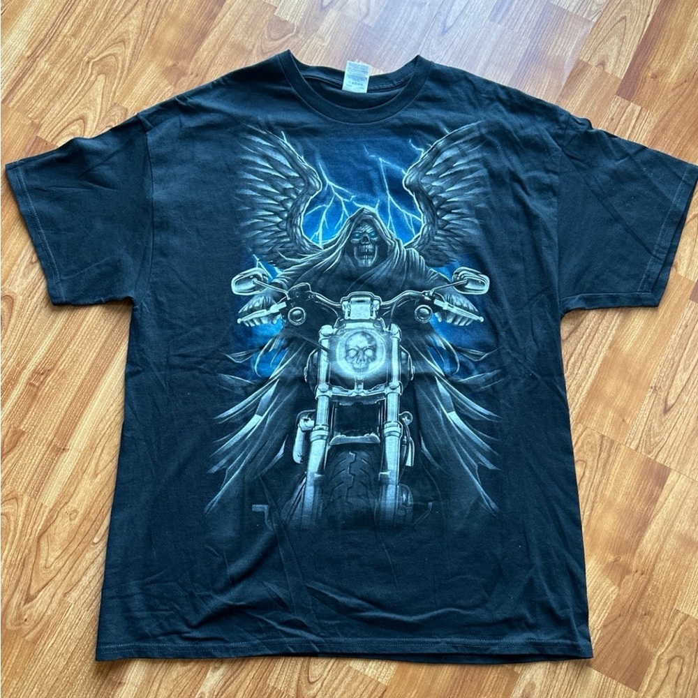 BIKER T SHIRT